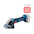 Combo Esmerilhadeira Angular 5" GWS 180-LI + Serra Circular 6.1/2" GKS 18V-57 + Bolsa + 2 Baterias 18V e Carregador 4.0AH BOSCH