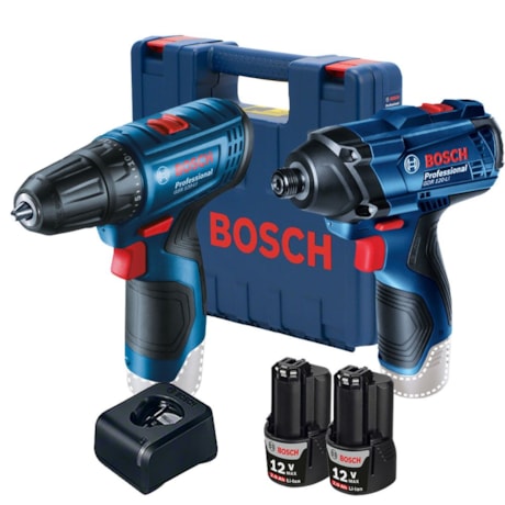 Combo Furadeira Parafusadeira + Chave de Impacto 12V com 2 Baterias 2.0Ah Carregador Bivolt e Maleta 06019G80E4 BOSCH-c9d68f8d-3465-49cc-93ec-a73bb4ad4ad9
