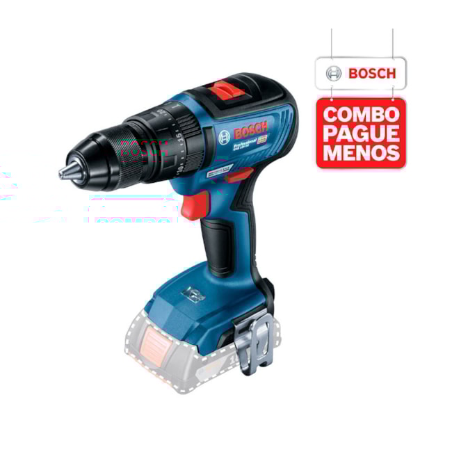 Combo Furadeira/ Parafusadeira de Impacto 1/2