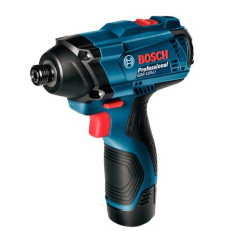 Combo Furadeira Parafusadeira GSB 120-LI e Chave de Impacto GDR 120-LI com 2 Baterias 12V 2.0Ah Carregador Bivolt Maleta e Trena Laser 20MTS BOSCH-022982b9-c863-4097-8643-3ca1b981c43e