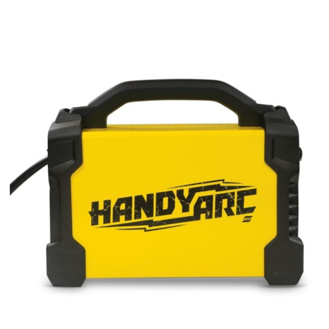 Combo Inversora de Solda ESAB HANDYARC 132I DV MMA 130A Monofásico 110V/220V com Luva Raspa 20cm Cabos e Touca de Soldador-35071e2e-3861-48d4-bd3f-a43dca29fc03