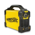 Combo Inversora de Solda ESAB HANDYARC 132I DV MMA 130A Monofásico 110V/220V com Luva Raspa 20cm Cabos e Touca de Soldador