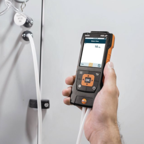 Combo Kit 1 para Fluxo de ar com Bluetooth Delta P 0563 4409 440 TESTO-00e63879-5447-47f4-b9e6-ff445eb4eb7f