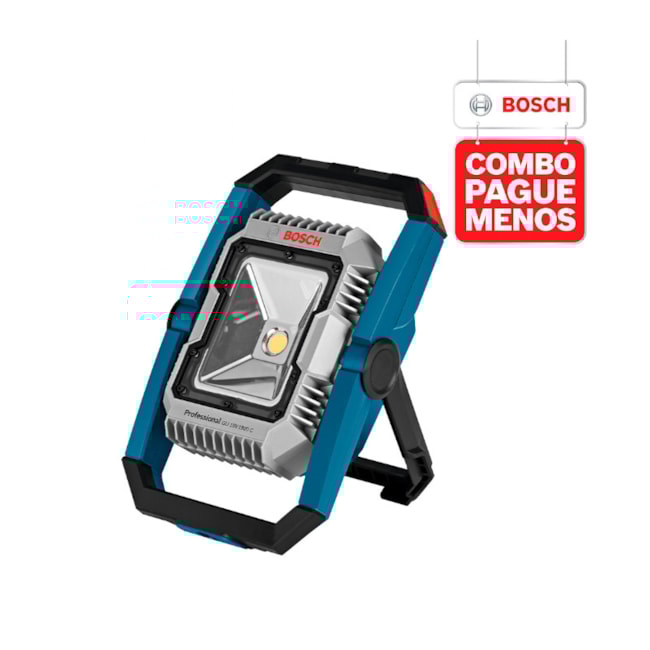 Combo Lanterna Refletora 18V GLI 18V-1900 + Chave de Impacto 1/2