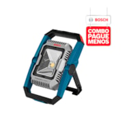 Combo Lanterna Refletora 18V GLI 18V-1900 + Chave de Impacto 1/2" GDX 18V-200 + Bolsa + 2 Baterias 18V e Carregador Rápido 4.0AH BOSCH