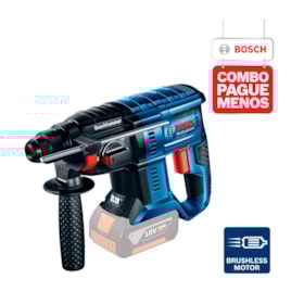 Combo Martelete Perfurador de Impacto 20mm GBH 180-LI + Chave de Impacto 1/2