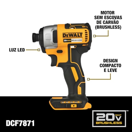 Combo Martelete SDS Plus e Parafusadeira de Impacto com Baterias e Carregador Bivolt DEWALT DCK260D1P1T-BR-b15c046d-7ec6-434f-8264-575989578ef4