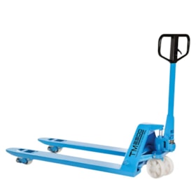 Combo Transpalete 525mm 2500Kg Simples Nylon + Kit de Rodas de Direção + Carga Simples Nylon e Vedação PALETRANS