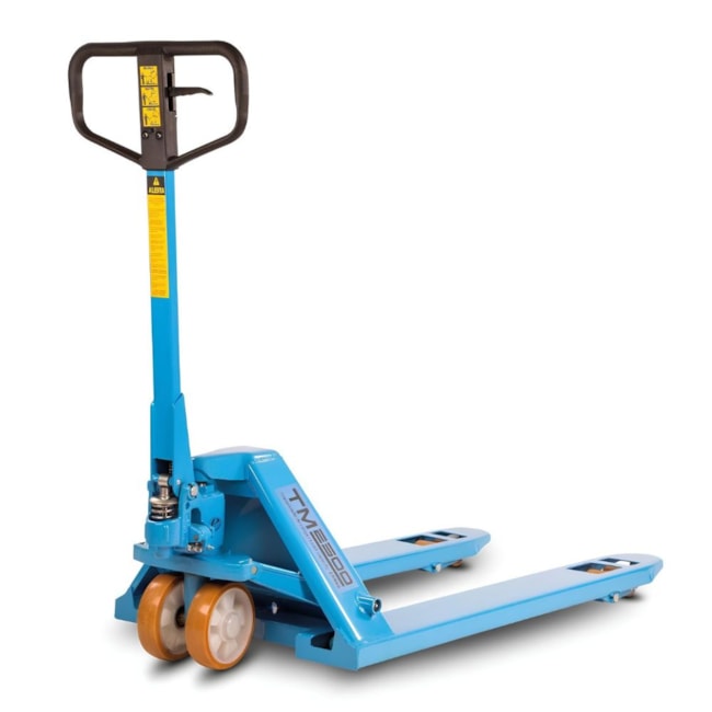 Combo Transpalete 525mm 2500Kg Simples Poliuretano + Kit de Rodas de Direção + Carga Simples Poliuretano e Vedação PALETRANS-90e2aa7e-d851-472b-a123-69f976b90097