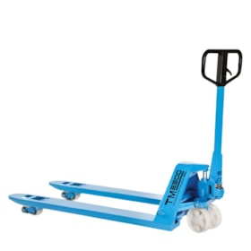 Combo Transpalete 680mm 2500Kg Simples Nylon + Kit de Rodas de Direção + Carga Simples Nylon e Vedação PALETRANS