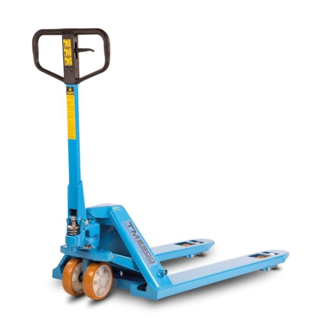 Combo Transpalete Manual 525mm 2.500Kg Tandem de Poliuretano + Kit de Rodas de Direção + Carga Tandem Poliuretano e Vedação PALETRANS-399a5efe-a35d-4ecf-a9d3-6e70a44457d1