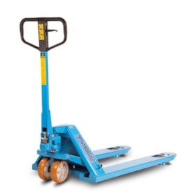 Combo Transpalete Manual 525mm 2.500Kg Tandem de Poliuretano + Kit de Rodas de Direção + Carga Tandem Poliuretano e Vedação PALETRANS