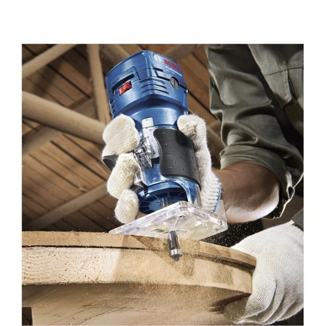 Combo Tupia Manual Laminadora 550W GKF 550 BOSCH e Jogo de Fresas para Madeira com 12 Peças VONDER-14c1be66-0622-45ac-bfcc-2f346bc20564