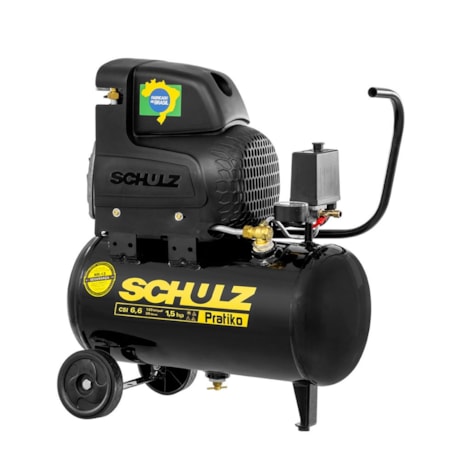 Compressor 6.6PÉS 20LTS Pratiko 120LBS Monofásico CSI-6,6/20L SCHULZ-e3243358-905f-4e33-bb3e-c549ea89e48e