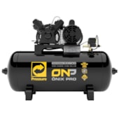 Compressor de Ar 10 pés 100lts Se 140lbs 110/220V ONP 10/100 V-2HP PRESSURE Compressor de Ar 10 pés 100lts Se 140lbs 110/220V ONP 10/100 V-2HP PRESSURE