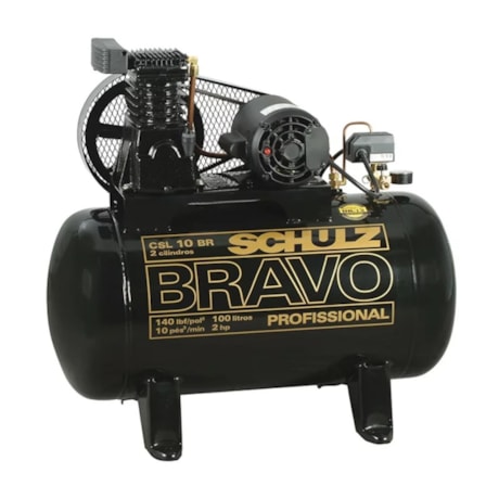 Compressor de Ar 10 Pés 140 PSI 100 Litros 220/380V Trifásico CSL10BR/100L SCHULZ-a749e3cc-ba7c-4b86-ab6a-86e1614dccf1