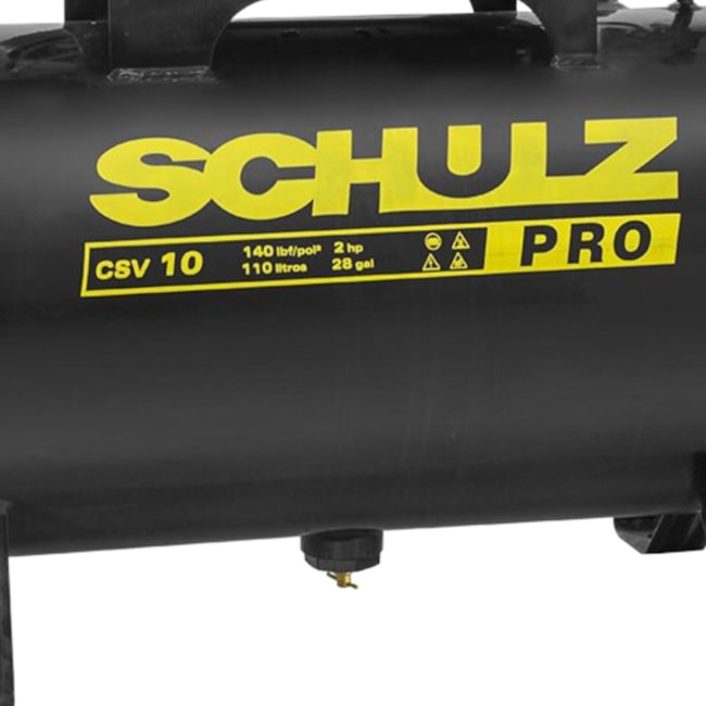 Compressor de Ar 10 Pés 140 PSI 110 Litros Pistão Monofásico 220V CSV10/110 PRO SCHULZ-574163a2-6486-45a9-94c4-66c074572107