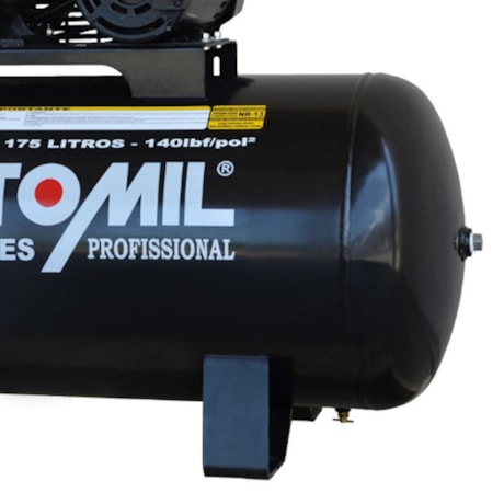 Compressor de Ar 15 Pés 175L 140Lbs Monofásico 220V CMW-15/175 MOTOMIL-9a6fe612-073f-4443-b3a8-4db0542e0666