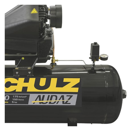 Compressor de Ar 20 Pés 175 Lbs 150 Lts Trifásico 220/380V Chave de Partida MCSV20 AUDAZ SCHULZ-f4895e9e-9f6a-441d-8215-15afd207191d