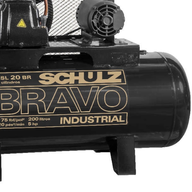 Compressor de Ar 20 Pés 175 PSI 200 Litros 220/380V Trifásico CSL20BR/200 SCHULZ-de546f00-ba41-4a30-8959-22b10beece72