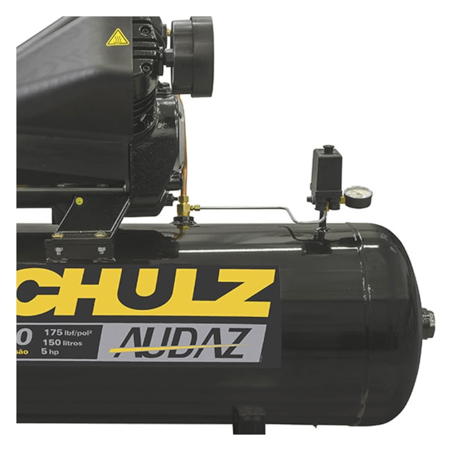 Compressor de Ar 20 Pés 175Lbs 150 Litros 220/380V Trifásico MCSV 20/150 AUDAZ SCHULZ-3e32cb82-a81a-4e73-9e62-1f2d85a0a2ab