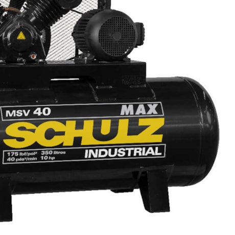 Compressor de Ar 40 Pés 175 Psi 350 litros Trifásico 220/380V MSV40MAX/350I SCHULZ-d0bbc81e-8e3f-4a1f-9302-a05860081069