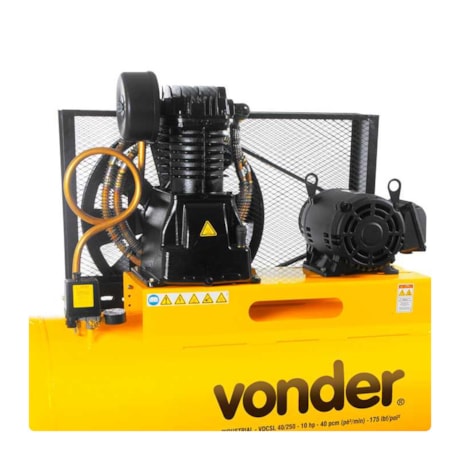 Compressor de Ar 40 Pés 261 Litros 175 Libras Trifásico 220/380V 6829740533 VONDER-b6e35c1e-4e4c-4705-9fc4-19af47fcf62d