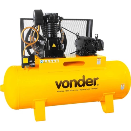 Compressor de Ar 40 Pés 261 Litros 175 Libras Trifásico 220/380V 6829740533 VONDER-75e7e137-4e01-4407-ad80-cb8f760f6fd5