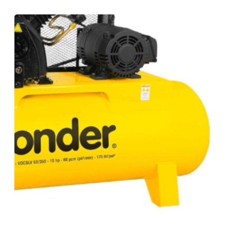 Compressor de Ar 60 Pés 310 Litros 175 Libras Trifásico 220/380V 6829760633 VONDER-70fd22bc-c5b1-4f43-98d2-f01693b52f71