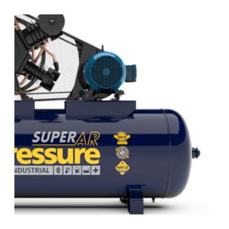 Compressor de Ar 60 Pés 425 Litros 175 Libras Trifásico SUPER AR 60/425W PRESSURE-cbbde3a5-2b61-404d-8e03-5998402f7b6b