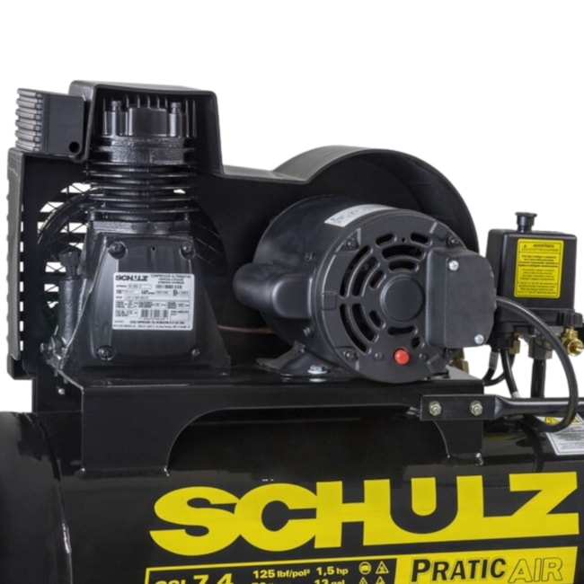 Compressor de Ar 7.4 Pés 125lbs 50 Litros com Rodas Monofásico 110V CSI7.4/50 SCHULZ-17c762b2-ed2e-478a-b795-b3c2d3139542