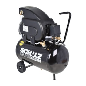 Compressor de Ar 8,5 Pés 25 Litros 2HP Monofásico CSI8.5/25 SCHULZ