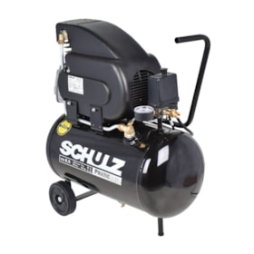 Compressor de Ar 8.5 Pés Monofásico 2HP 25 litros CSI8.5/25 S/KIT SCHULZ