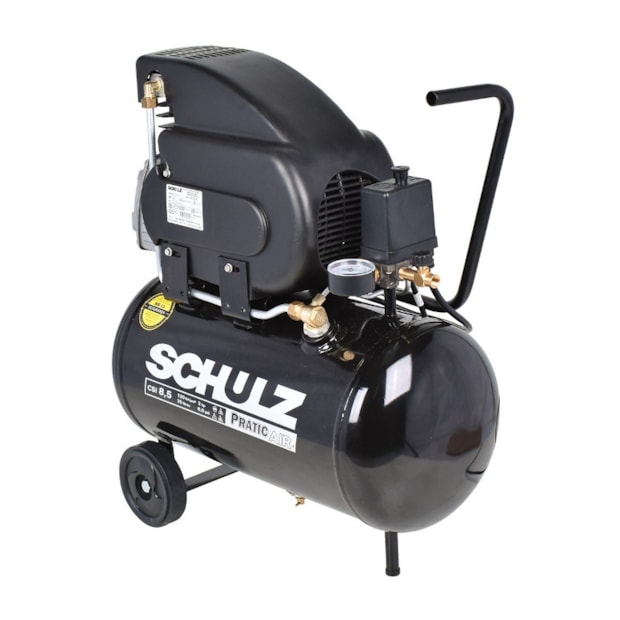 Compressor de Ar 8.5 Pés Monofásico 2HP 25 litros CSI8.5/25 S/KIT SCHULZ-d739dc48-90c3-4d14-a252-607938001eb8