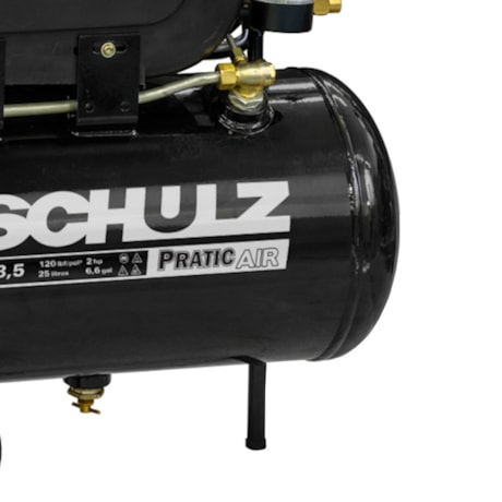 Compressor de Ar 8.5 Pés Monofásico 2HP 25 litros CSI8.5/25 S/KIT SCHULZ-c4763104-db01-41cd-a596-4d9755036cc0