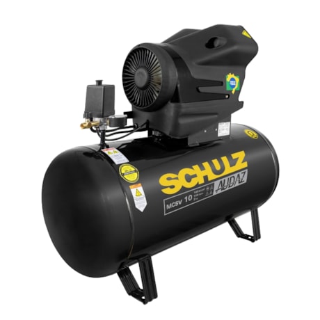 Compressor de Ar Audaz 10 Pés 110 Litros 140LBS Monofásico MCSV10/110 AUDAZ SCHULZ-df51bcad-e211-4a8f-8f65-1f96a6d8cccb