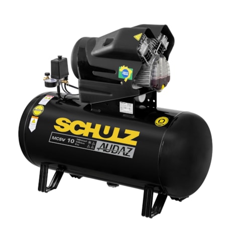 Compressor de Ar Audaz 10 Pés 110 Litros 140LBS Monofásico MCSV10/110 AUDAZ SCHULZ-0c18b466-2657-4539-890f-31d053a5f86d