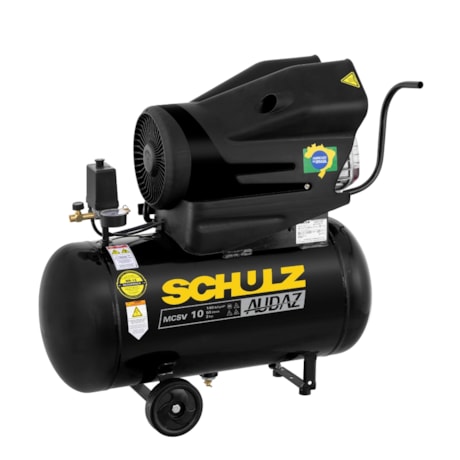 Compressor de Ar AUDAZ 10 Pés 50 Litros 140LBS Monofásico MCSV10/50 AUDAZ SCHULZ-3de739fd-8012-4c4b-ae80-be37892d79ec