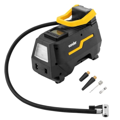 Compressor de Ar Automotivo 120W 12V Bivolt CAV 150 VONDER-2cd661b4-61d6-4539-bd9f-1ce113c5926d