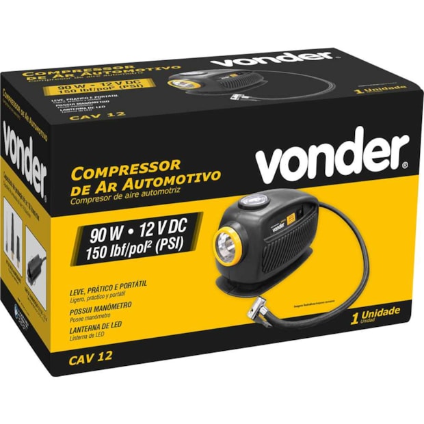 Compressor de Ar Automotivo 12V 6828012000 VONDER-b587bbb6-1633-4b3c-9336-3b5f13017356