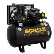 Compressor de Ar de Pistão 10Pés 100LTS 140 LBS Monofásico CSL10BR/100L SCHULZ