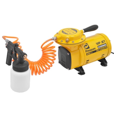 Compressor de Ar Direto 1/4HP 110/220V com Kit WP JET PRESS G3 PRESSURE-7de1c4f3-526e-4815-87fe-d41314c76754