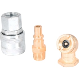 Compressor de Ar Direto 2.3 Pés 40 Libras 110/220V com Kit 6828023000 VONDER