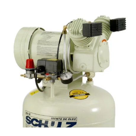 Compressor de Ar Odontológico 6 Pés 30 Litros sem Óleo 220V Monofásico MSV6/30 SCHULZ-f93c5bb3-4878-4871-9d3a-1662ec5c420a