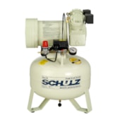 Compressor de Ar Odontológico 6 Pés 30 Litros sem Óleo MSV6/30 SCHULZ Compressor de Ar Odontológico 6 Pés 30 Litros sem Óleo MSV6/30 SCHULZ