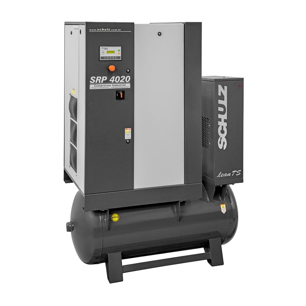 【AHRES】#SAYU Compressor de Ar Parafuso 15HP 9 Bar 260 Litros 220V com Secador