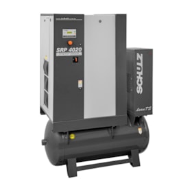 Compressor de Ar Parafuso 20HP 9 Bar 350 Litros 220V com Secador Integrado SRP4015E TS SCHULZ