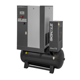 Compressor de Ar Parafuso 30HP 9 Bar 350 Litros 220V com Secador Integrado SRP4030E TS SCHULZ