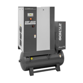 Compressor de Ar Parafuso 30HP 9 Bar 350 Litros 220V com Secador Integrado SRP4030E TS SCHULZ