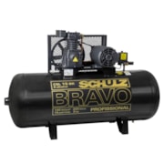 Compressor de Ar Pistão 15 Pés 200LTS Bravo 140 LBS Monofásico CSL15BR/200L SCHULZ